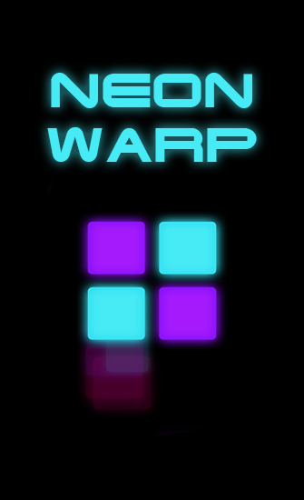 Neon warp poster