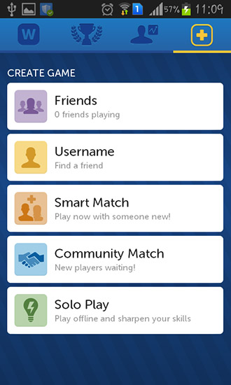 New words with friends screenshot 2