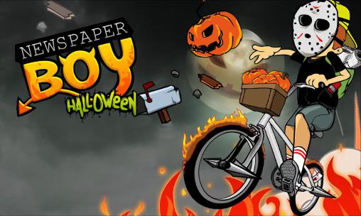 Newspaper boy: Halloween night poster