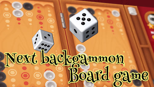 Next backgammon: Board game poster
