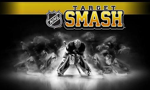 NHL hockey: Target smash poster