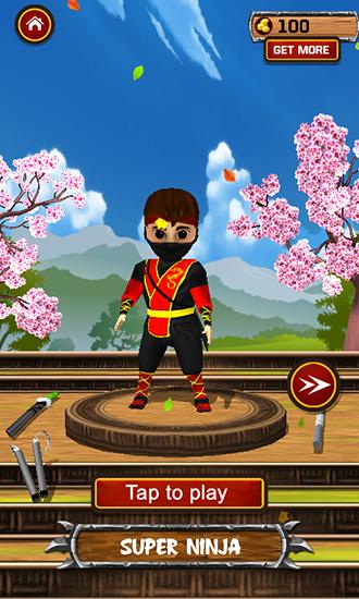 Ninja blades: Brim run 3D screenshot 1
