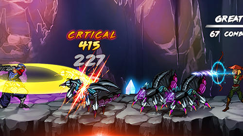 Ninja hero: Epic fighting arcade game screenshot 2