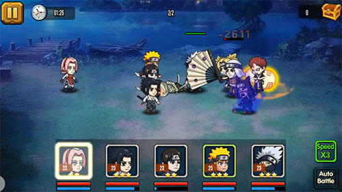 Ninja heroes: Storm battle! screenshot 2