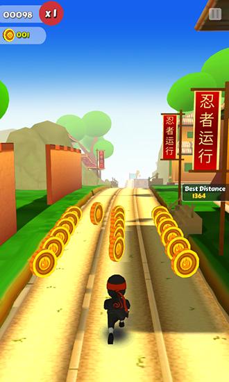 Ninja runner 3D screenshot 2