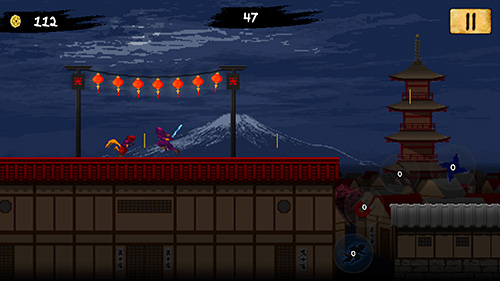 Ninja scroller: The awakening screenshot 2