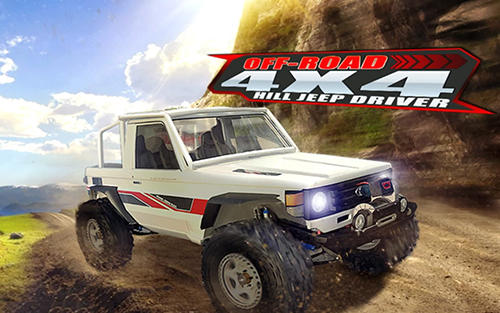 Off road 4x4: Hill jeep driver poster