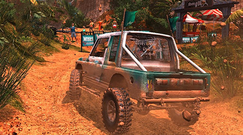Off road 4X4 jeep racing Xtreme 3D screenshot 1