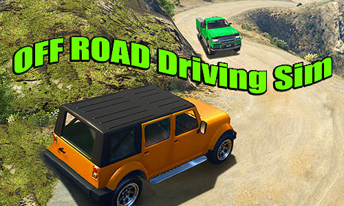 Off-road driving simulator poster