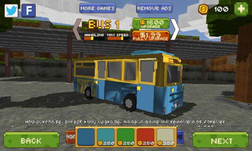 Off-road: Hill driver bus craft screenshot 2