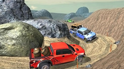 Off-road pickup truck simulator screenshot 1
