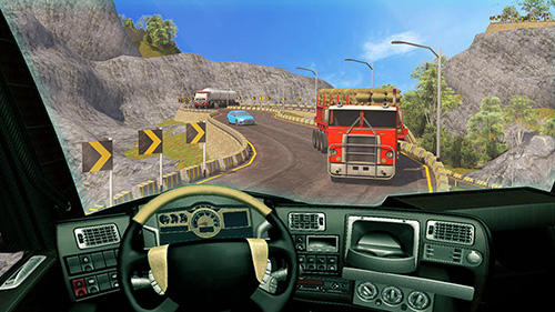 Offroad 18 wheeler truck driving screenshot 2