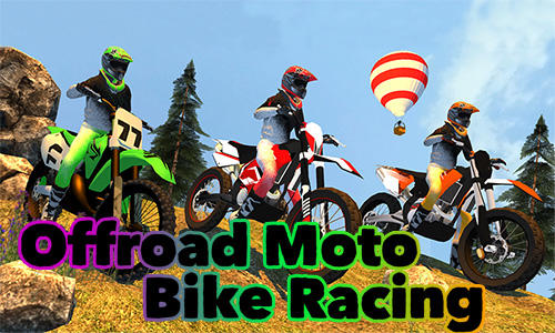 Offroad moto bike racing games poster