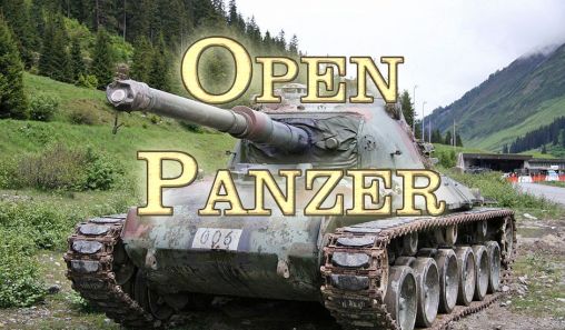 Open panzer poster