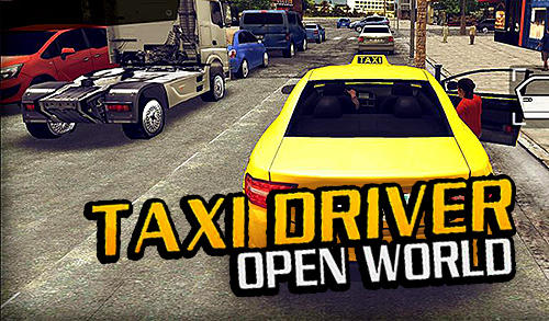 Open world driver: Taxi simulator 3D free racing poster