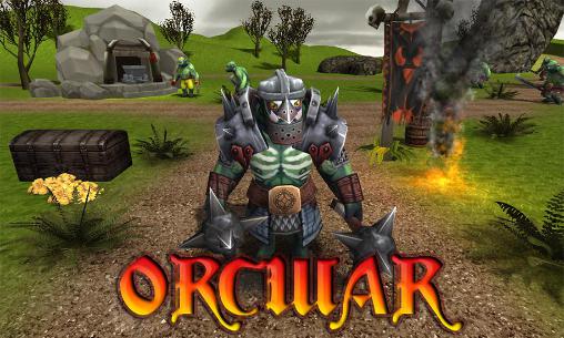 Orc war RTS poster