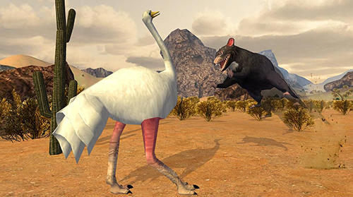 Ostrich bird simulator 3D screenshot 1