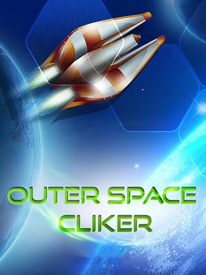 Outer space clicker poster