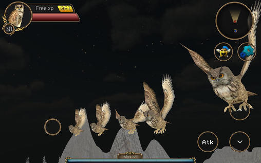 Owl bird simulator screenshot 2