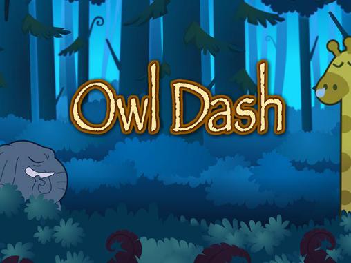 Owl dash: A rhythm game poster