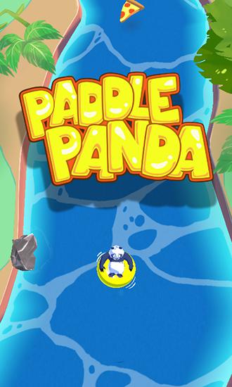 Paddle panda poster