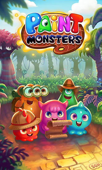 Paint monsters poster