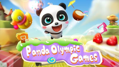 Panda Olympic games: For kids poster