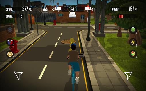 Paper boy: Infinite rider screenshot 2