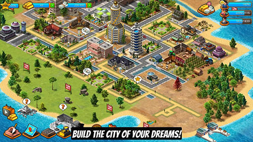 Paradise city island sim screenshot 1
