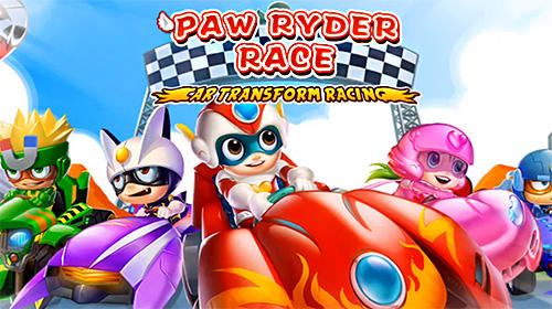 Paw ryder race: The paw patrol human pups poster