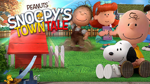Peanuts. Snoopy's town tale: City building simulator poster