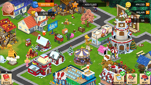 Peanuts. Snoopy's town tale: City building simulator screenshot 2