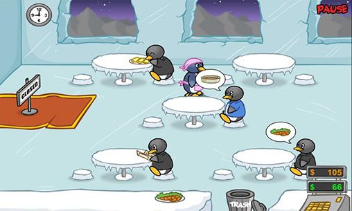 Penguin diner. Ice penguin restaurant screenshot 1