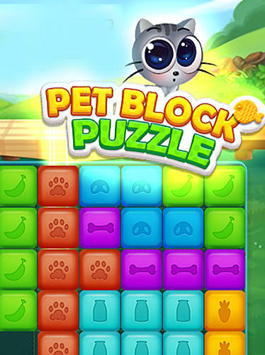 Pet block puzzle: Puzzle mania poster