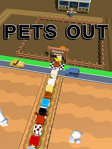 Pets out 3D poster