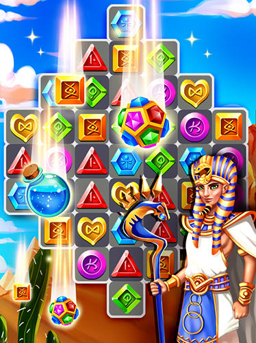 Pharaoh jewels crush screenshot 2