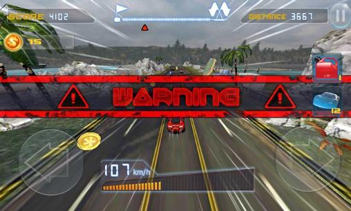 Phone racing 3D. Car rivals: Real racing screenshot 5
