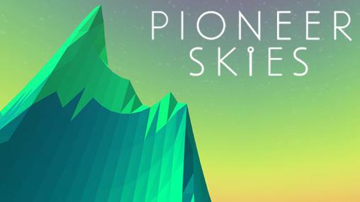Pioneer skies: 3D racer poster