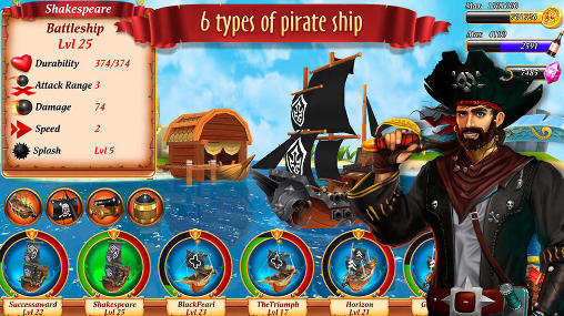 Pirate battles: Corsairs bay screenshot 2
