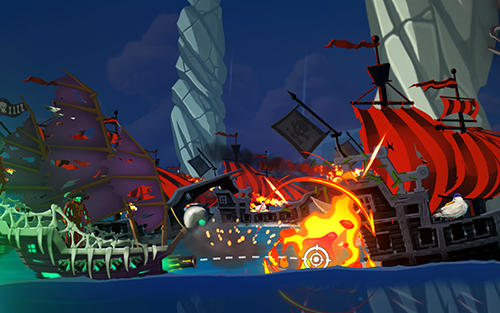 Pirate ship shooting race screenshot 3