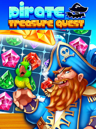 Pirate treasure quest poster