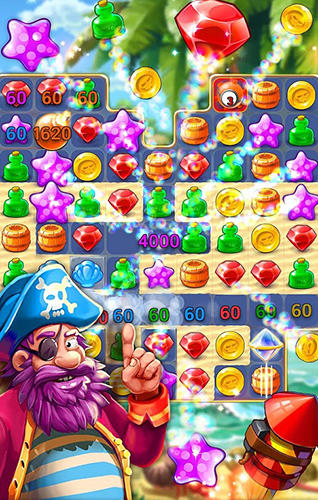 Pirates and pearls: A treasure matching puzzle screenshot 3