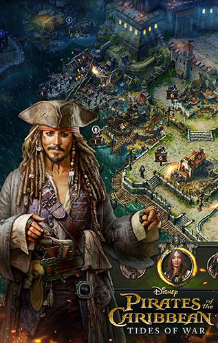 Pirates of the Caribbean: Tides of war poster