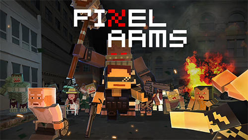 Pixel arms ex: Multi-battle poster