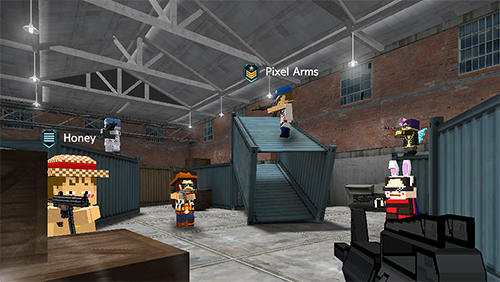 Pixel arms ex: Multi-battle screenshot 2