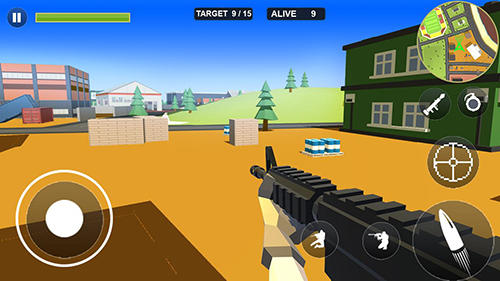 Pixel battle royale screenshot 1