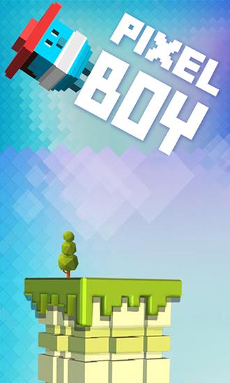 Pixel boy poster