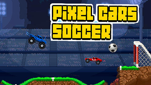 Pixel cars: Soccer poster