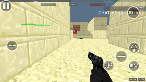 Pixel combat multiplayer HD screenshot 2