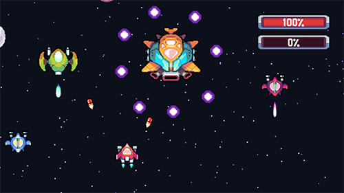 Pixel journey: 2D space shooter screenshot 2